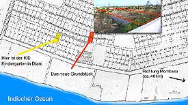 Das neue Grundst�ck f�r den Nahrungsmittelanbau